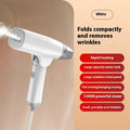 HB-668 handheld garment steamer in blue or white with 1300W power and 85ml water tank