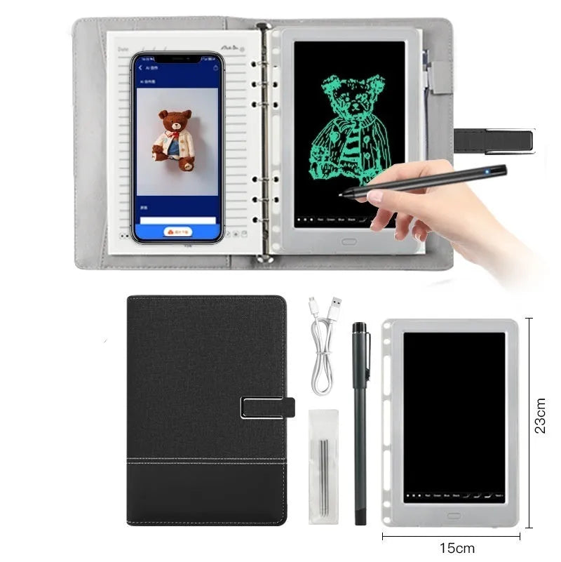 85-inch electronic writing pad with stitching appearance, smart pen and USB charging cable