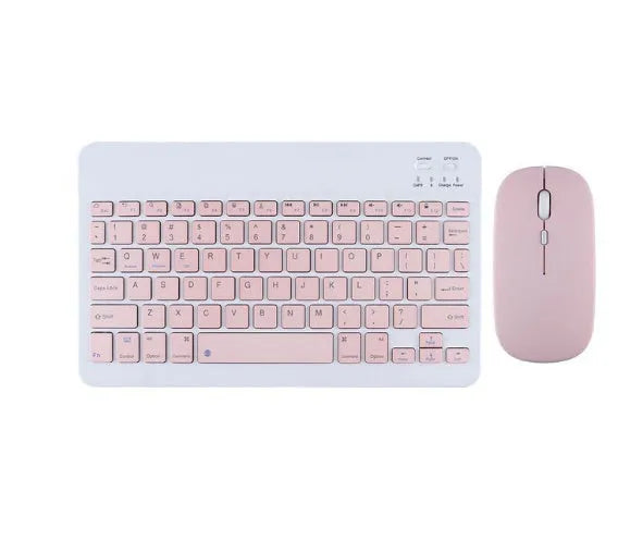 Compact Bluetooth keyboard for tablet with 78 keys in elegant white colour option