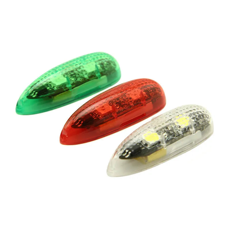 V3 Wireless Charging Waterproof Navigation Light for RC model cars and boats in green, red, or white
