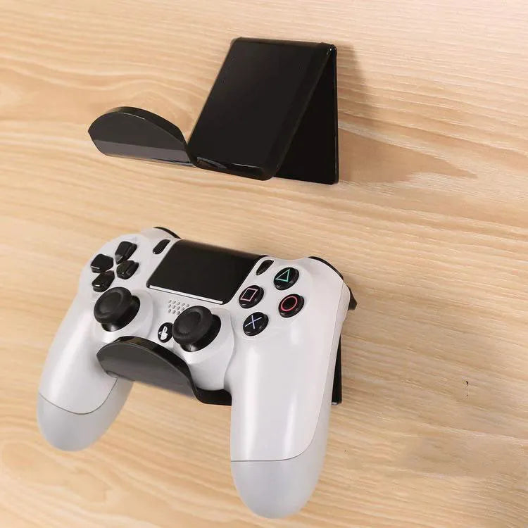 Universal game controller mounting bracket in black, white or transparent for bathroom and door installation