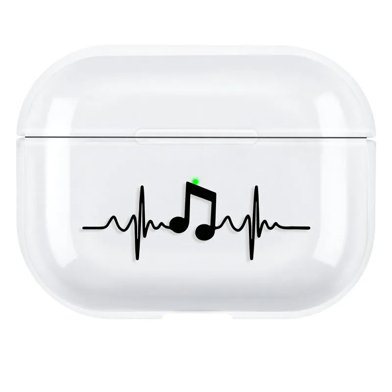 PC hard protective shell case for Apple AirPods Pro 3 earphones in a solid colour