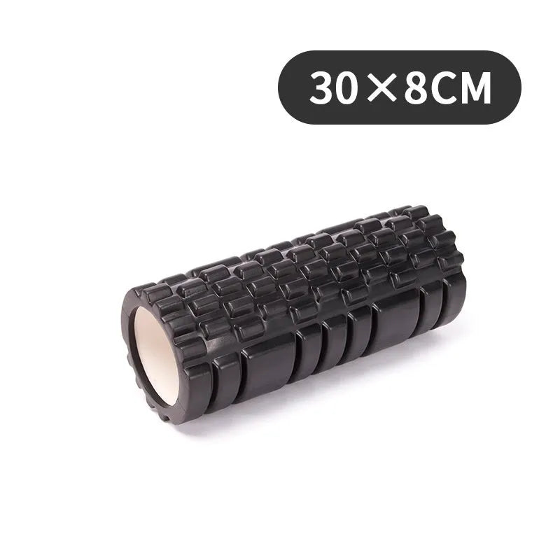 EVA foam roller for fitness recovery in multiple diameter and colour options