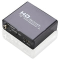 Black HDMI to DVI converter with coaxial audio output and 1.5m cable for safety monitors
