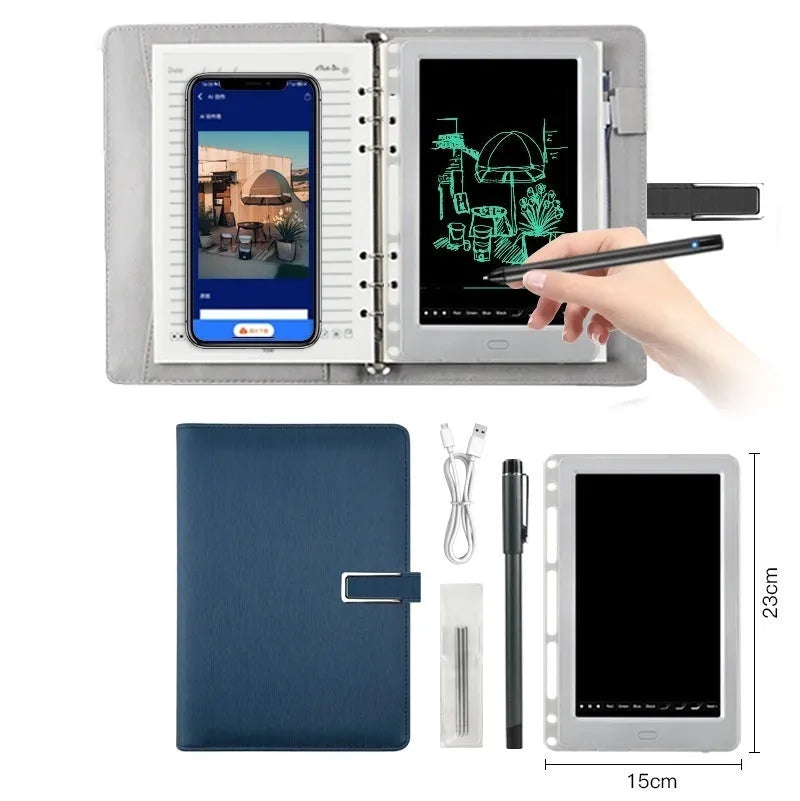 85-inch electronic writing pad with stitching appearance, smart pen and USB charging cable