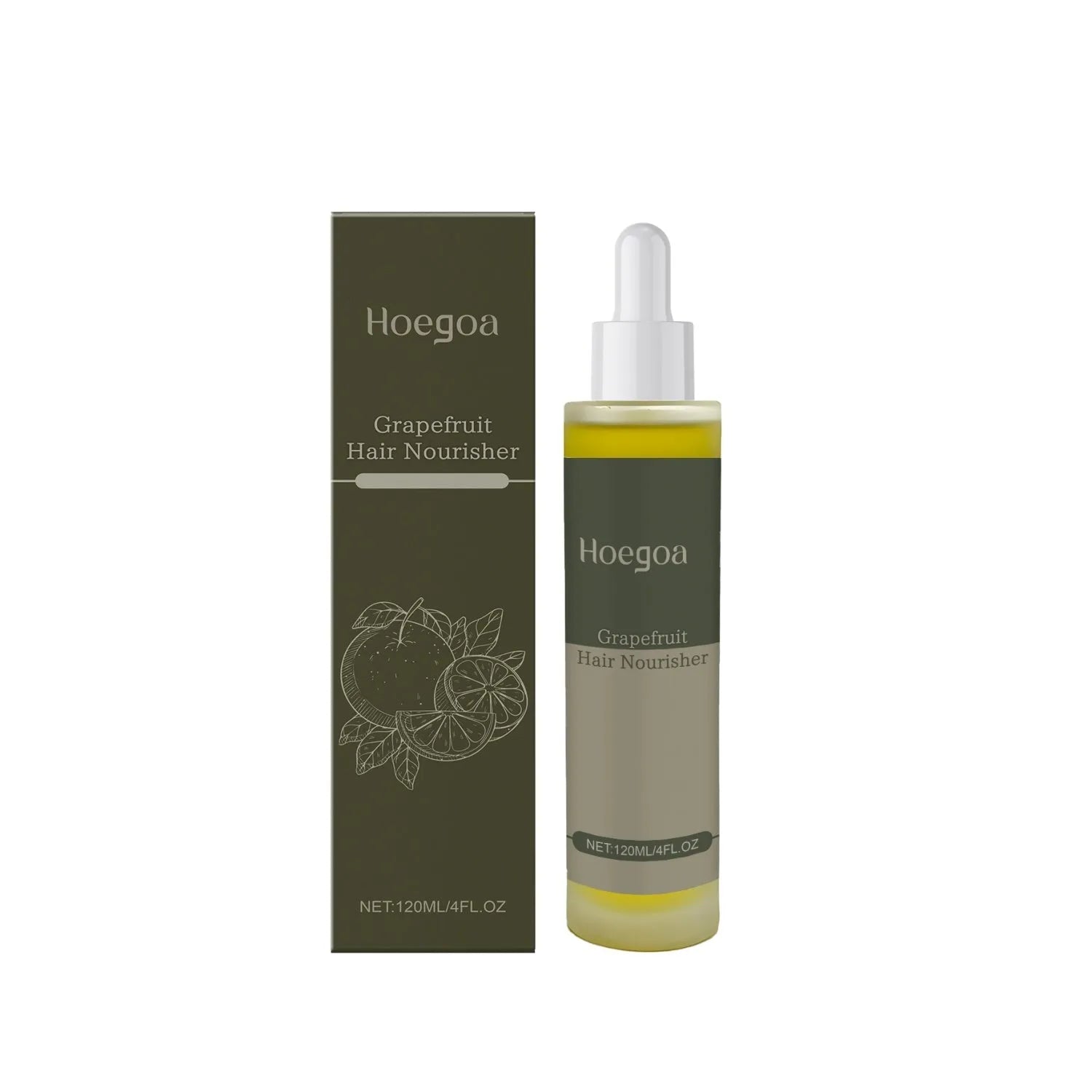 120ml bottle of grapefruit hair conditioner with rosemary and ginger oils