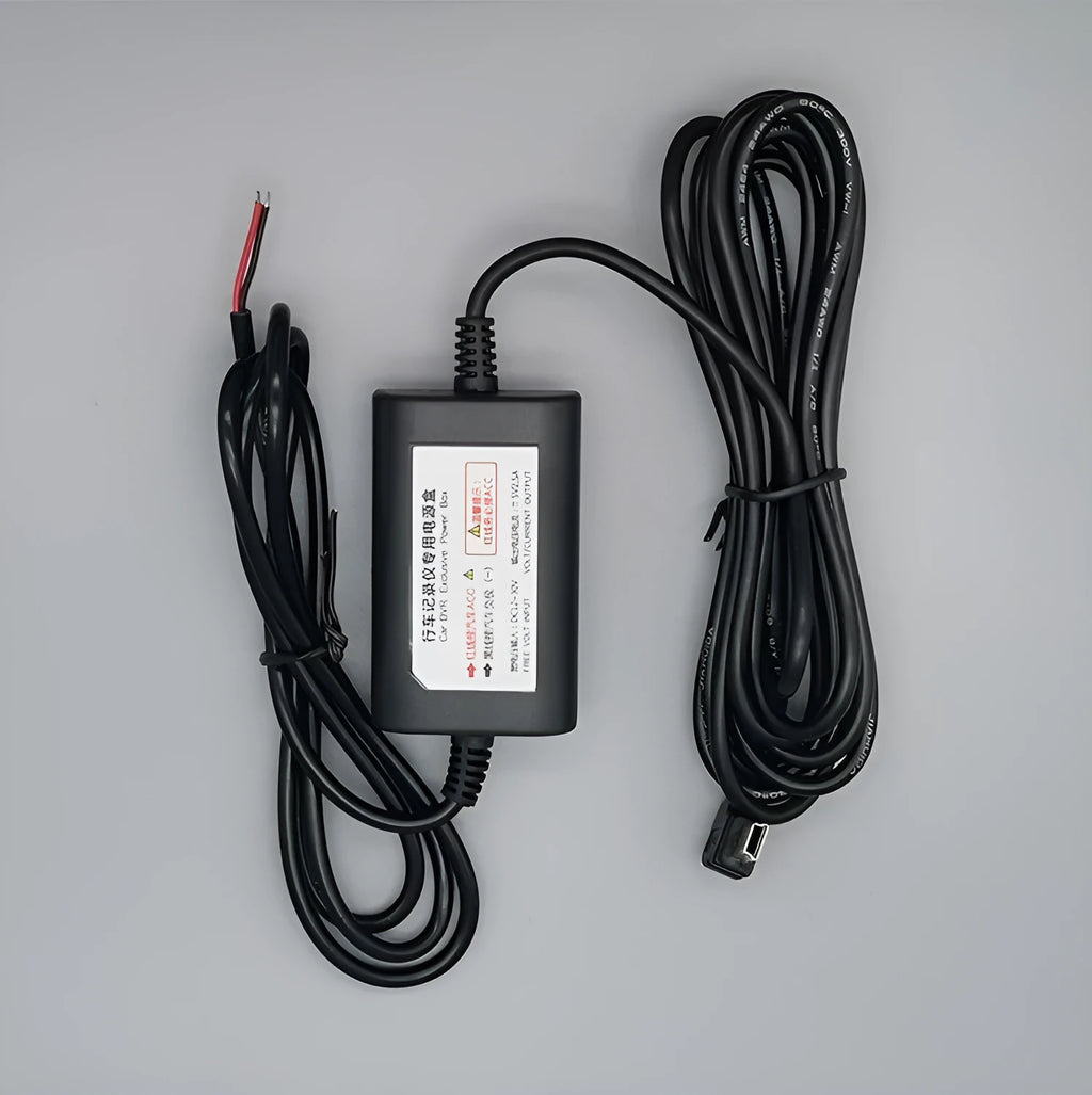 Power cord recorder step-down line ABS material 10-30V input with model options