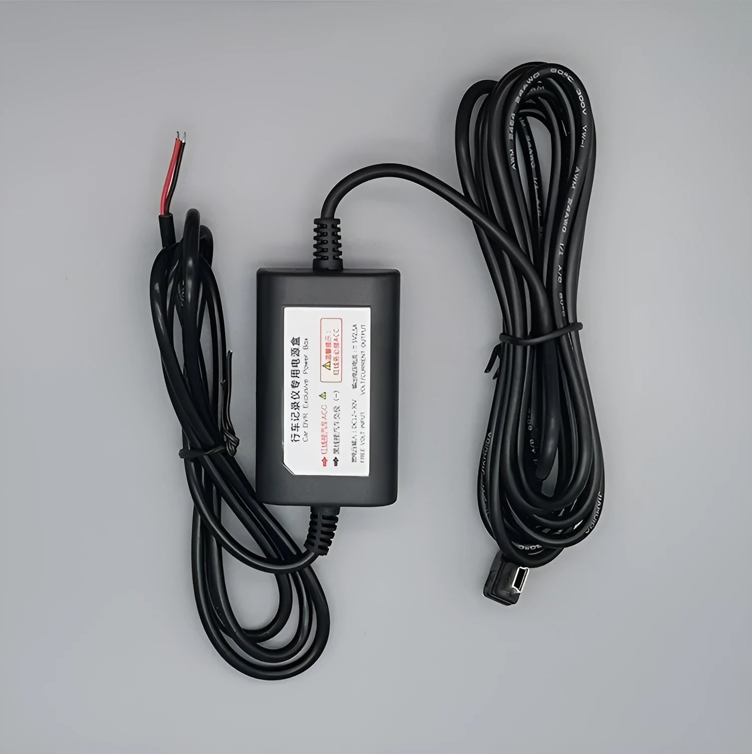 Power cord recorder step-down line ABS material 10-30V input with model options