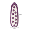 Green and purple meat-scented simulation dog toys in small and large sizes for bite-resistant chewing