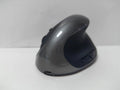 Vertical ergonomic wireless mouse in multiple colour options showing compact 103x60x73mm dimensions
