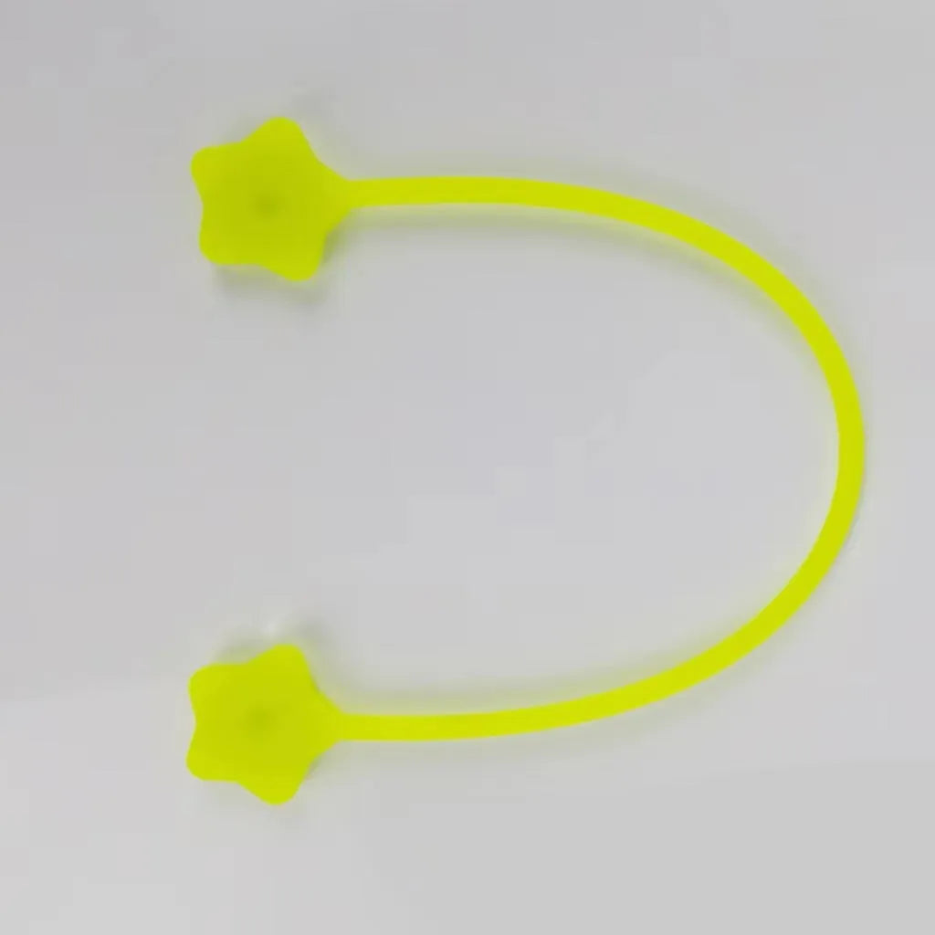 Silicone magnet wire winder organiser for cables in multiple colour options