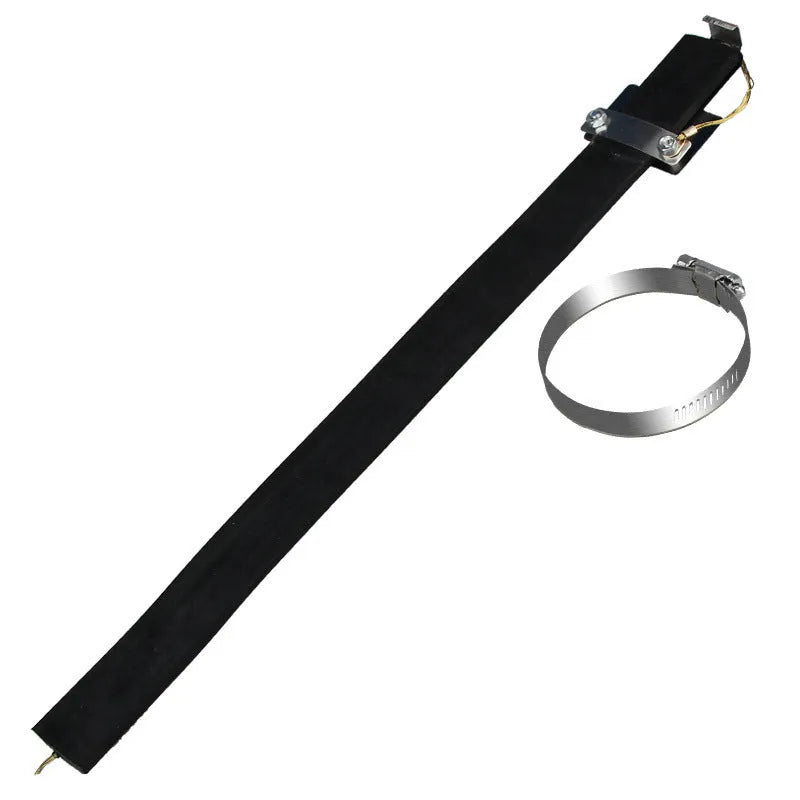 370mm black car electrostatic belt with copper wire core for saloon SUV van static prevention