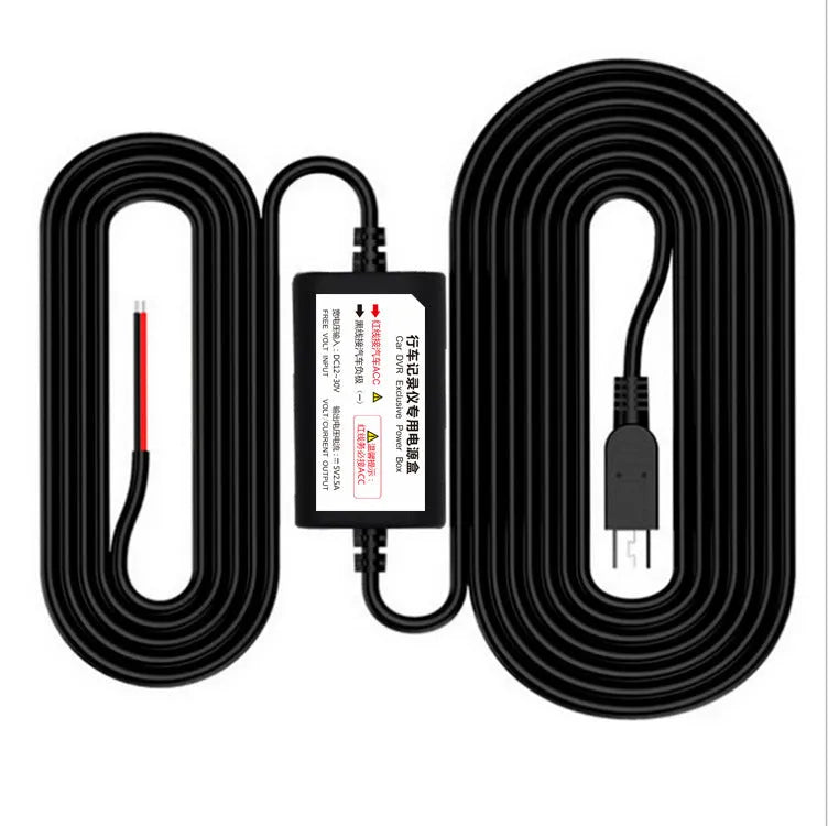 Power cord recorder step-down line ABS material 10-30V input with model options