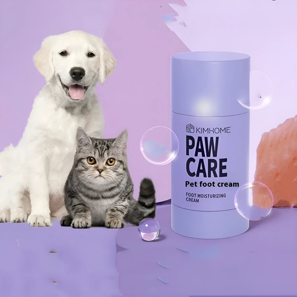 40g jar of Brazil palm wax pet paw and claw moisturising cream for cats and dogs