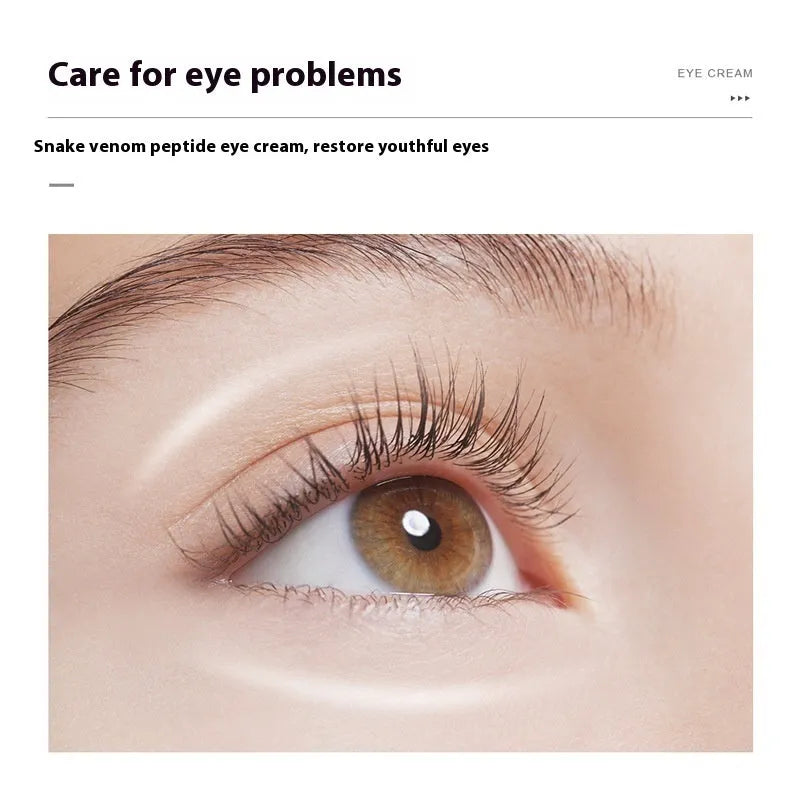 30g tube of peptide firming eye cream for dark circles and moisturising