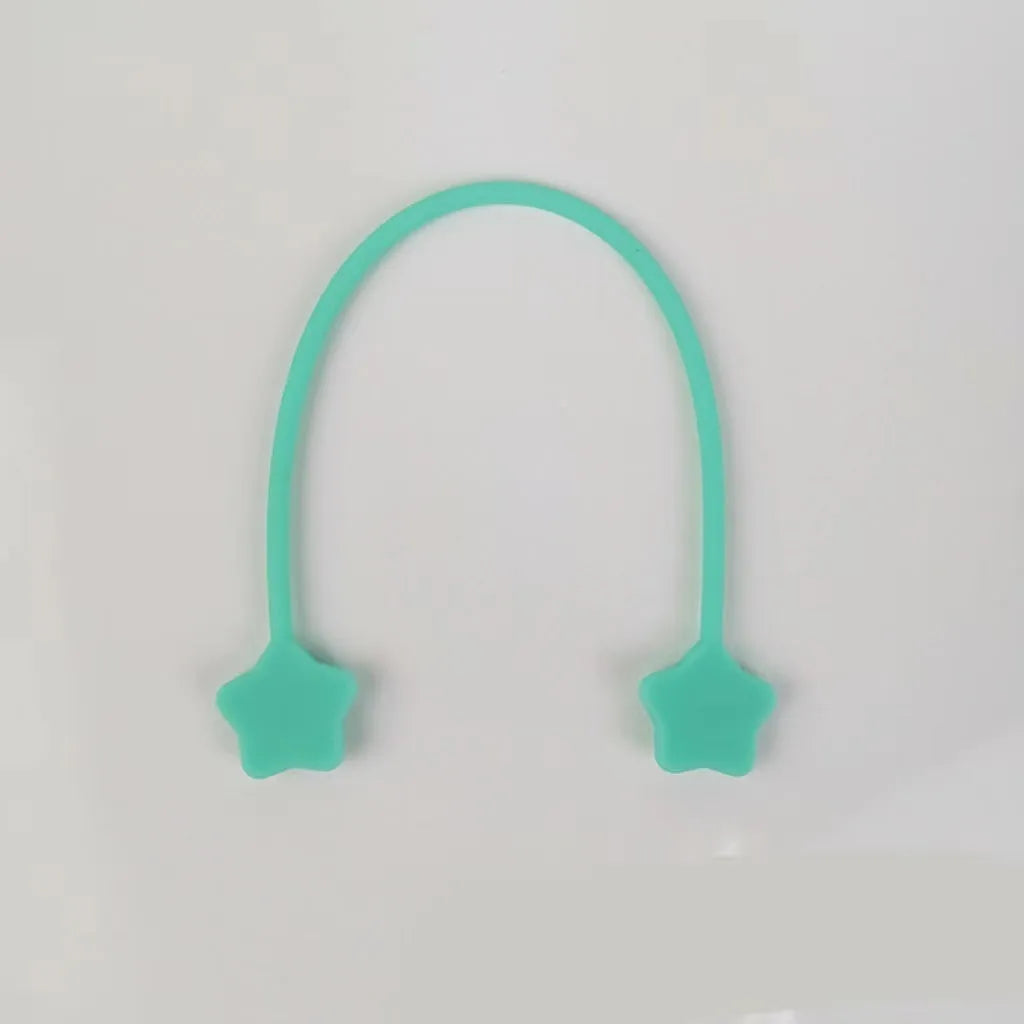 Silicone magnet wire winder organiser for cables in multiple colour options
