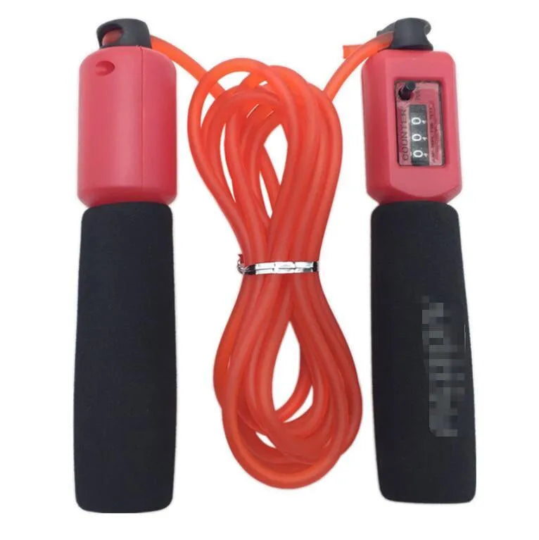 3 metre fitness skipping rope with foam handles in various colour options