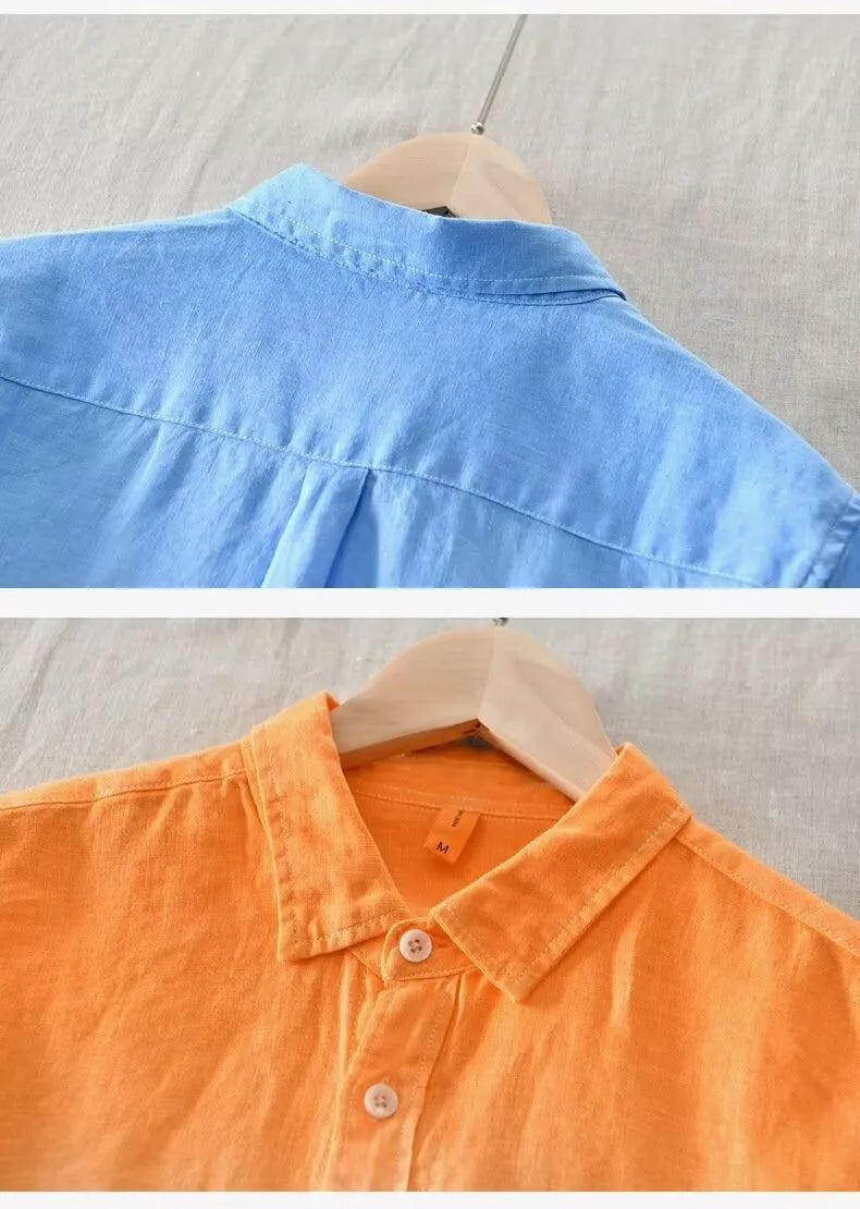 Casual loose top coat for teenagers in slim fit with dark blue, light blue and yellow colour options