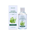 100g jar of clear aloe vera gel with glycerin and hyaluronic acid for skin hydration