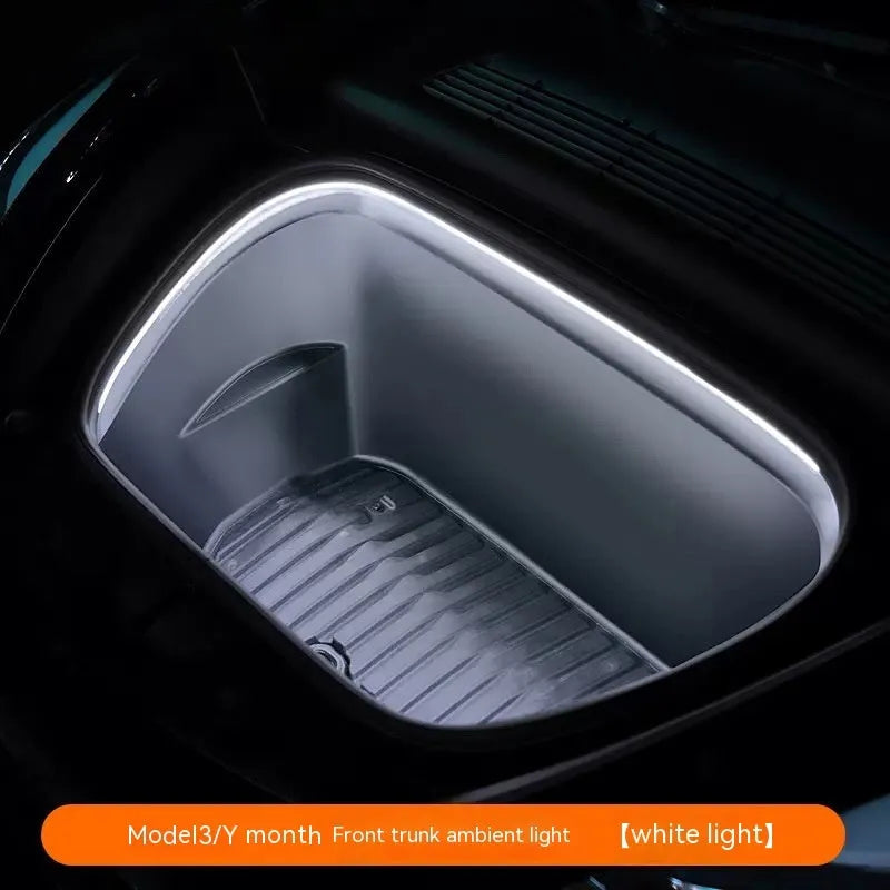 Tesla Model 3/Y front standby box ambience light with soft silicone light bar