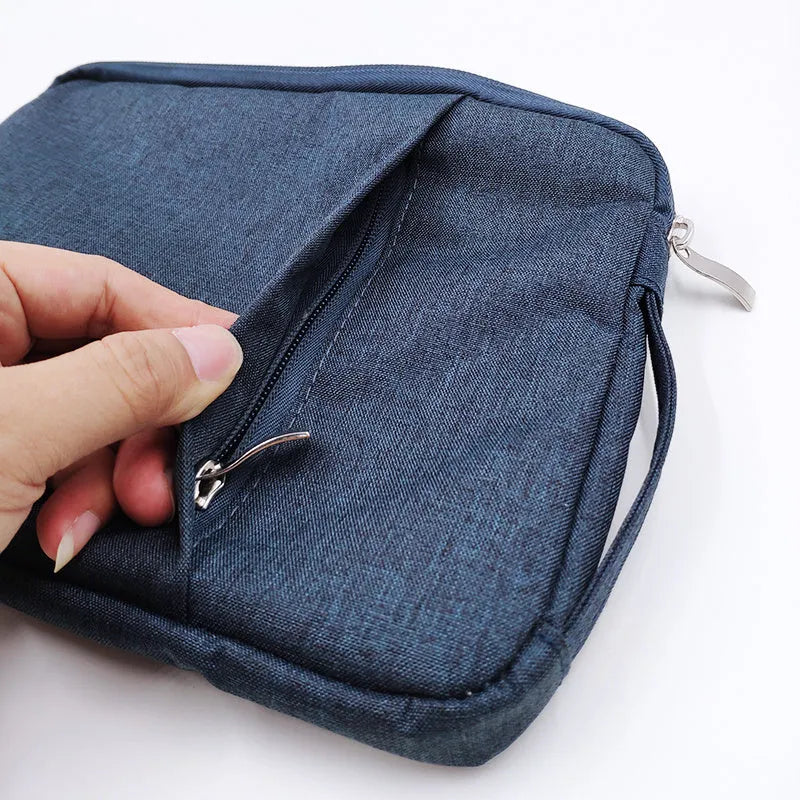 Leather tablet case handbag bag for Pro 12.9 in grey light grey navy rose red colours