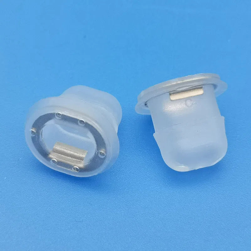 Transparent plastic car interior molding fixing clip holder for BMW dashboard peach wood trim