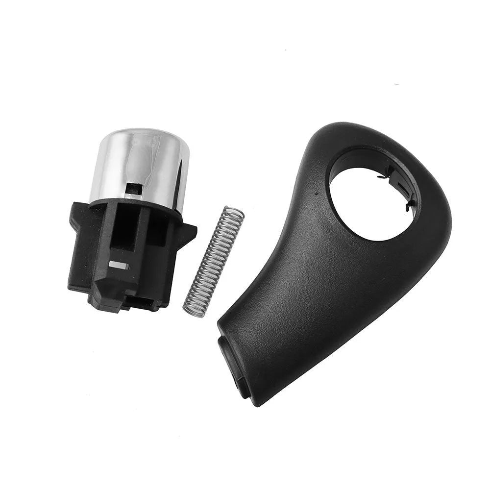SK206 black ABS plastic shift button handle for Honda Accord 2003-2005 with spring and side plate