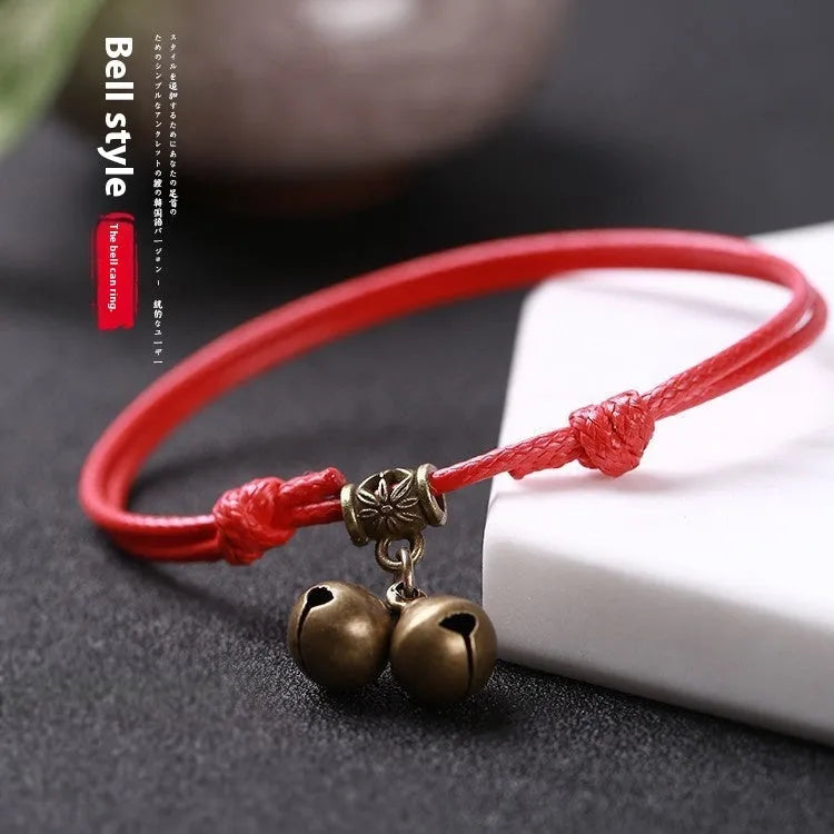 Nylon dog collar with brass buckle and bell in black, red and coffee colours for small to medium pets