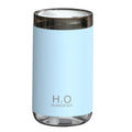 Jellyfish-shaped USB humidifier diffuser with warm night light in white pink or blue colour options
