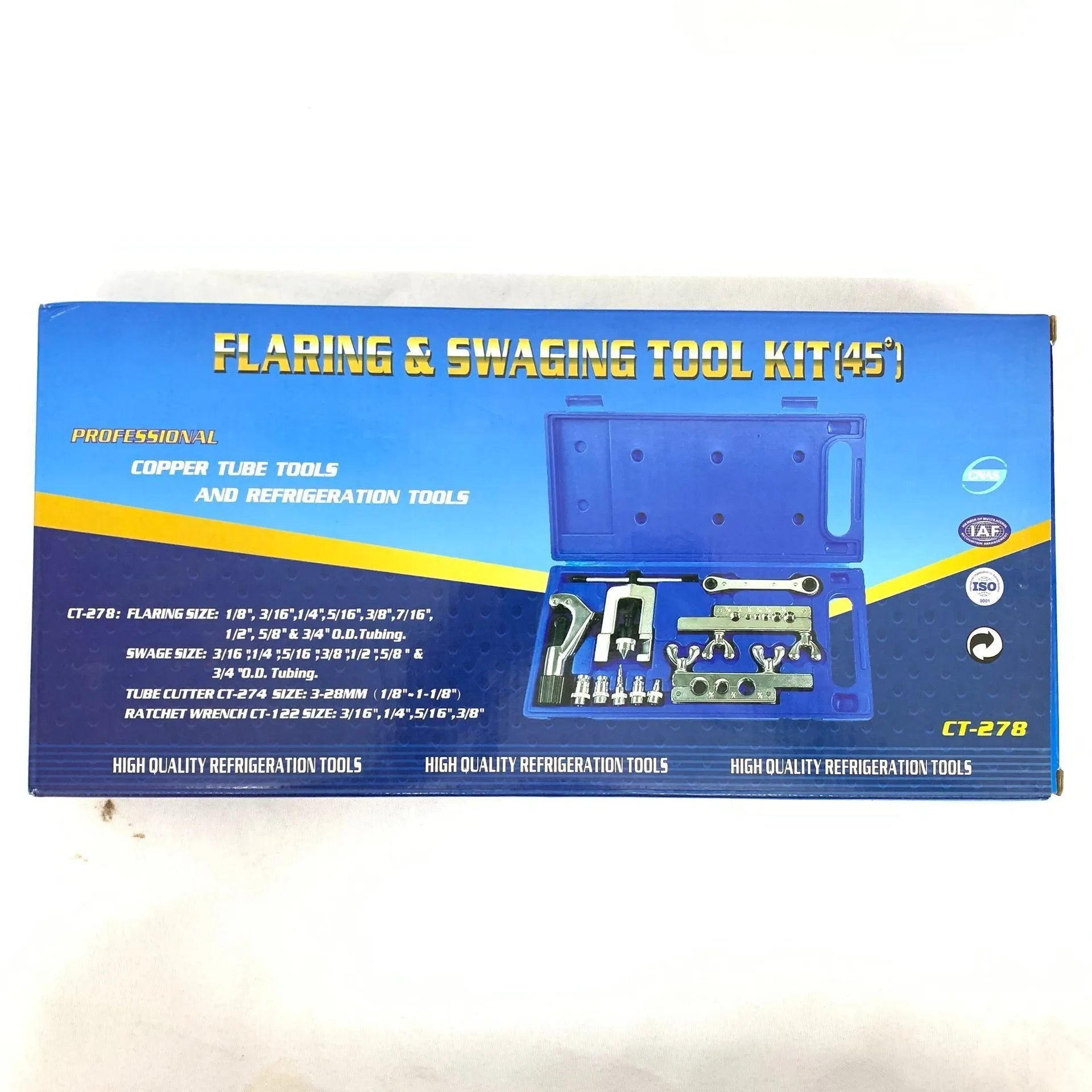 Trumpet pipe expander tool with cup-type opening design for brass instrument maintenance CT-278 specification