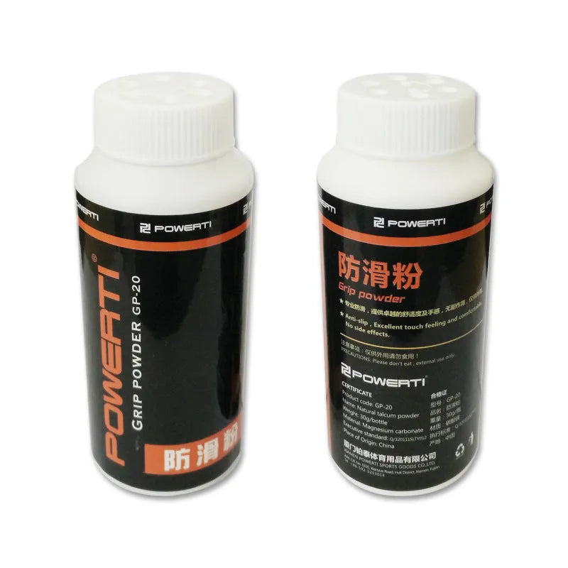 White sports anti-slip magnesium powder for badminton tennis weightlifting grip enhancement