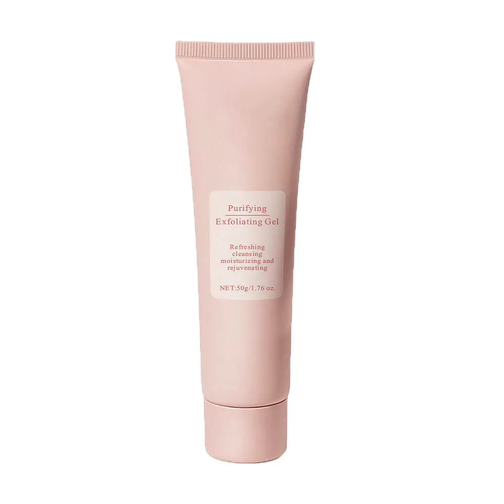 132g tube of moisturising facial exfoliating gel scrub suitable for all skin types