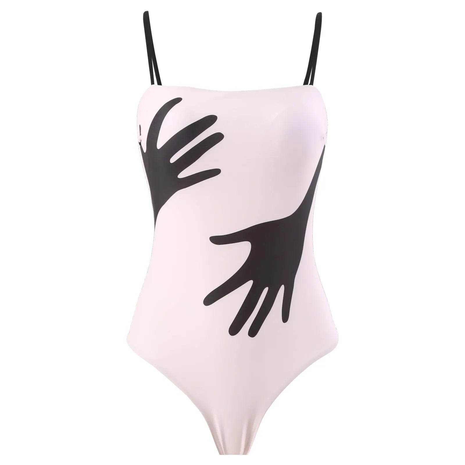 Women's two-piece bikini swimsuit with gauze skirt in polyester fabric