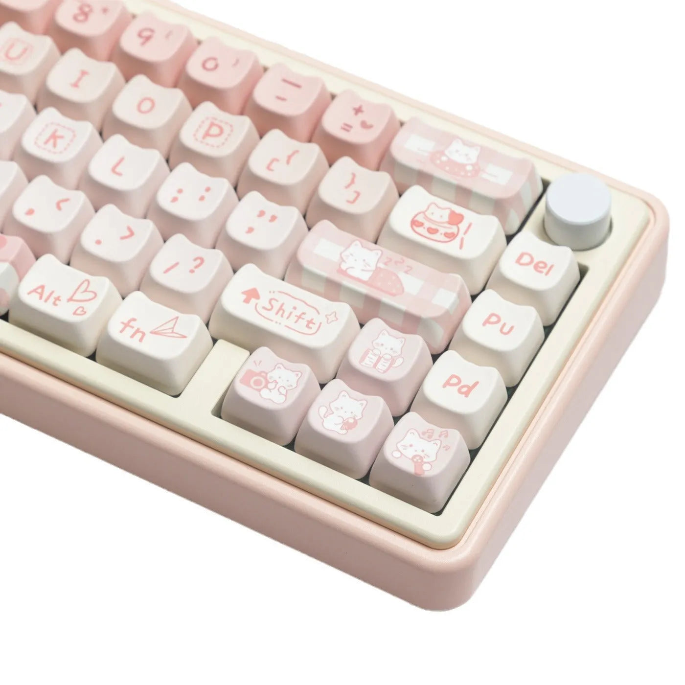 Full set of PBT sublimation key caps for mechanical keyboard customisation
