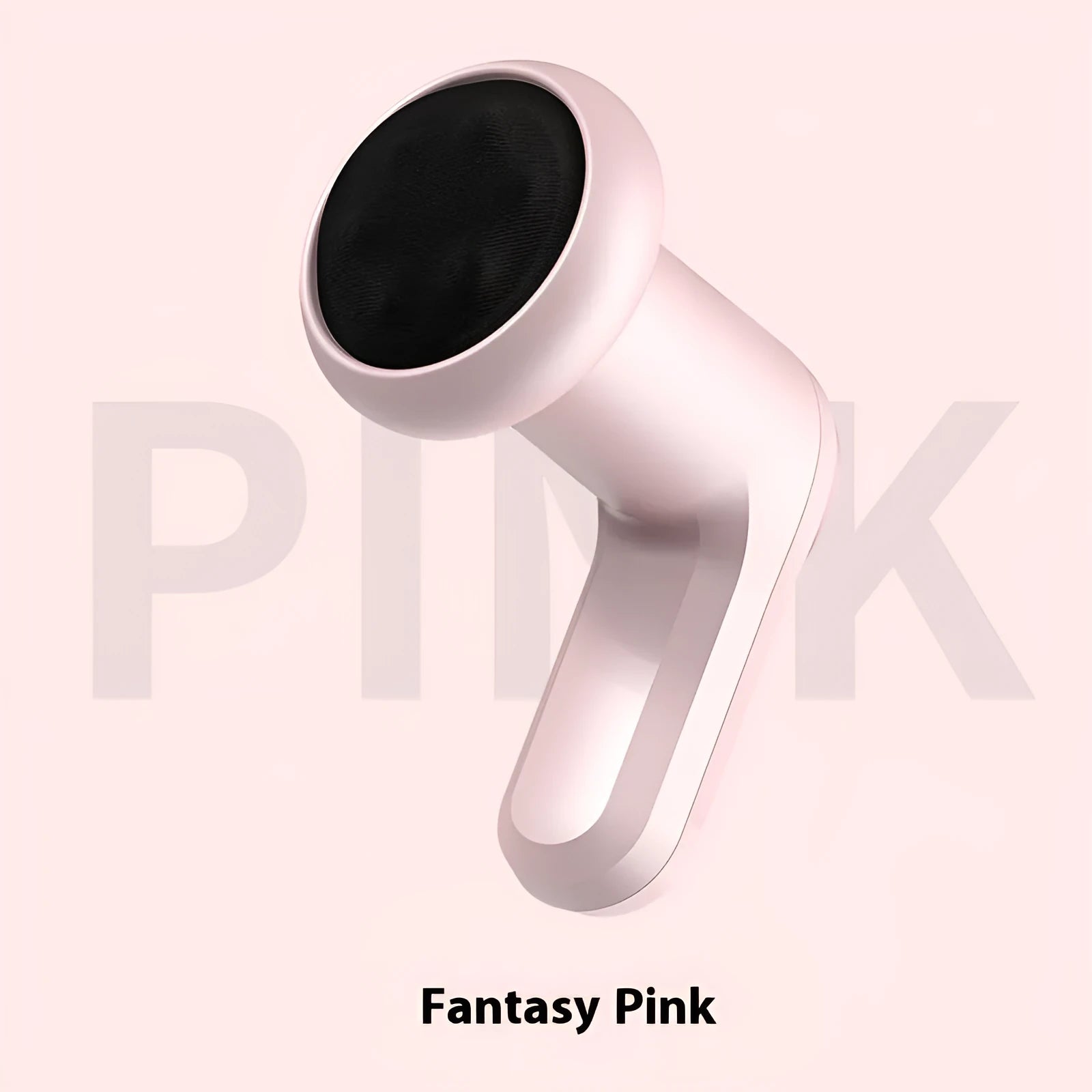 USB electric massager for spine, back and legs in black, pink, or white.