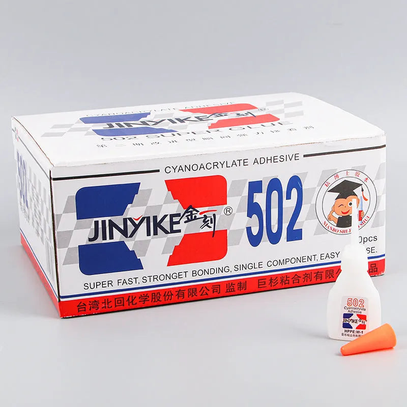 Instant strong adhesive glue tubes for shoe repair in 3g and 8g sizes