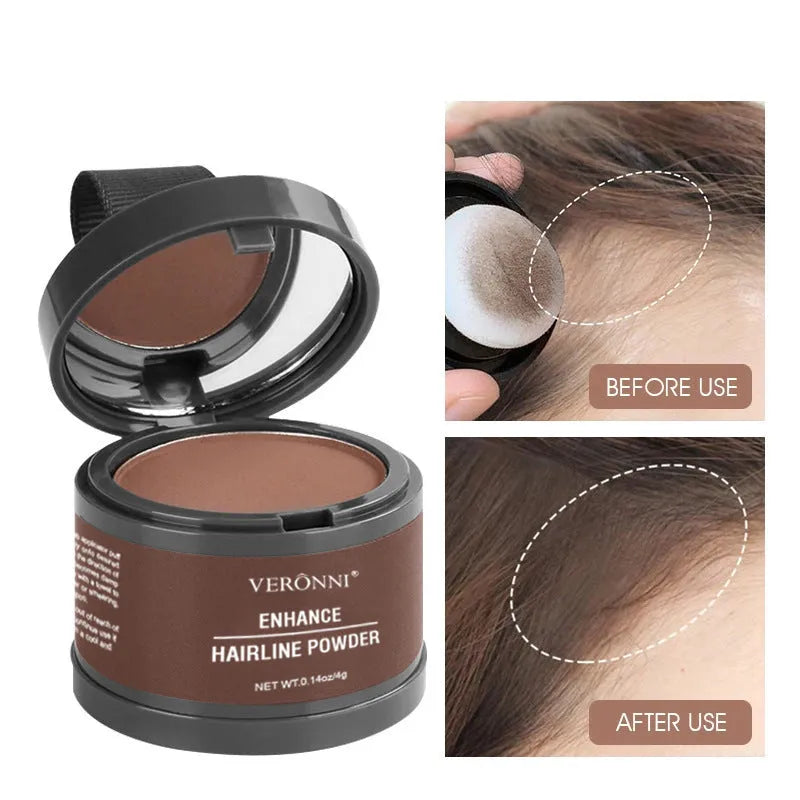 Hairline powder for shadow repair and skin tone correction in 14 colour shades