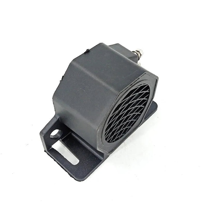 Black GQ-208A reversing horn buzzer for 12-80V vehicle systems with 105dB output