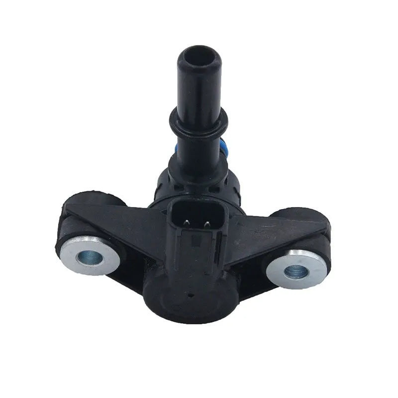 Black ABS plastic turbocharger boost control solenoid valve for Ford cars, part number AU5A-9G866-AB.