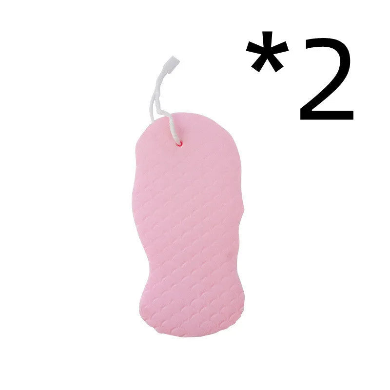 3D fish scale pattern bath sponge in light blue colour showing textured exfoliating surface