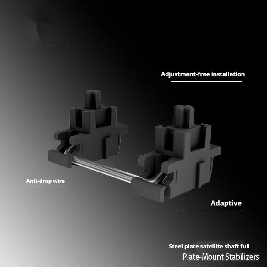 Keyboard Shaft mechanical keyboard accessories suit with 4.3-inch screen and satellite axis components