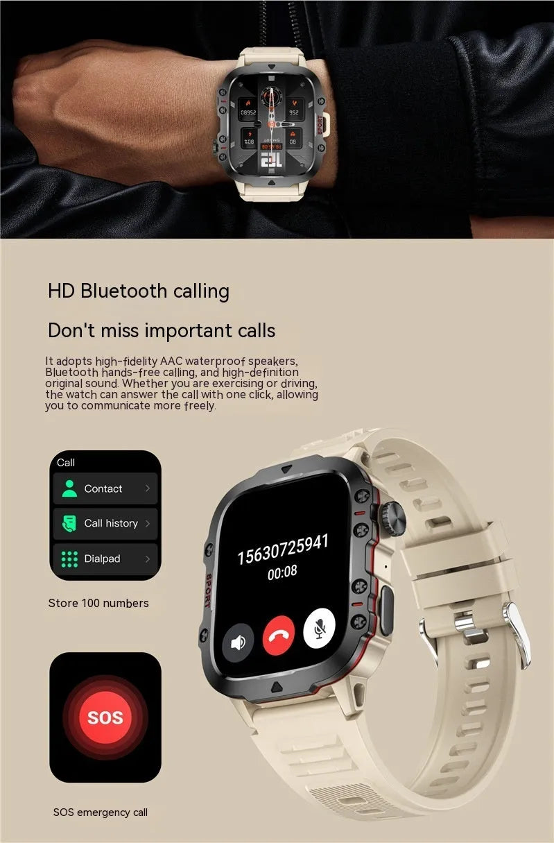 QX11 smart watch with TFT touch screen showing health metrics on wrist