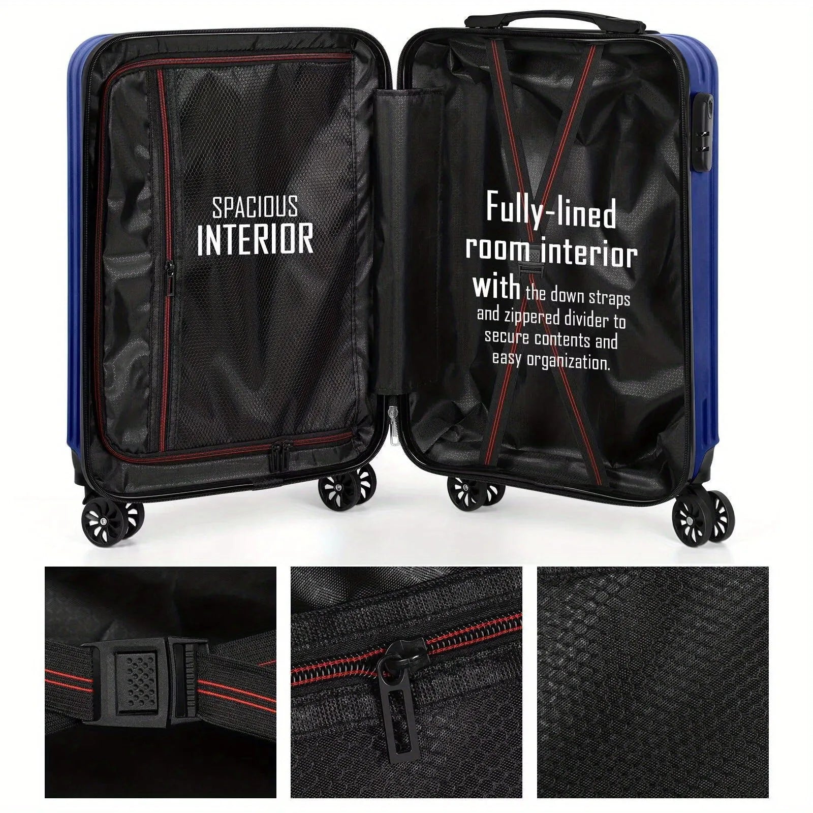 Aluminium alloy suitcase and mini box travel set with 14-inch and 20-inch trunks