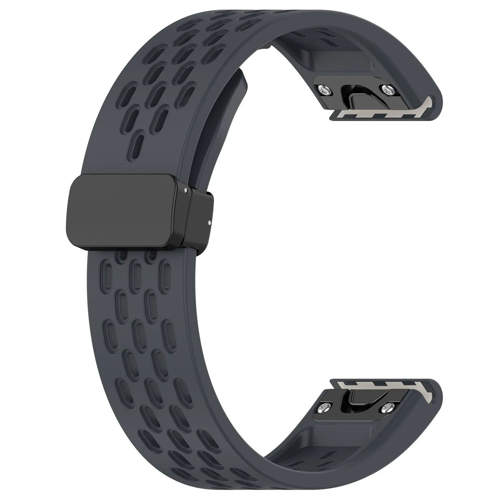 Jiaming Fenix quick release watch strap in multiple colours showing 20mm, 22mm, and 26mm width options.