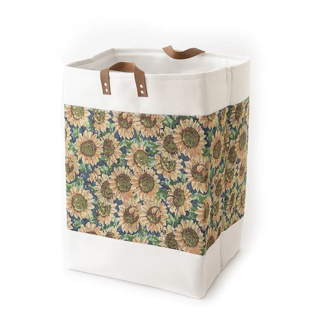 35x35x55cm fabric storage bag in colourful bear design with simple modern style for home organisation