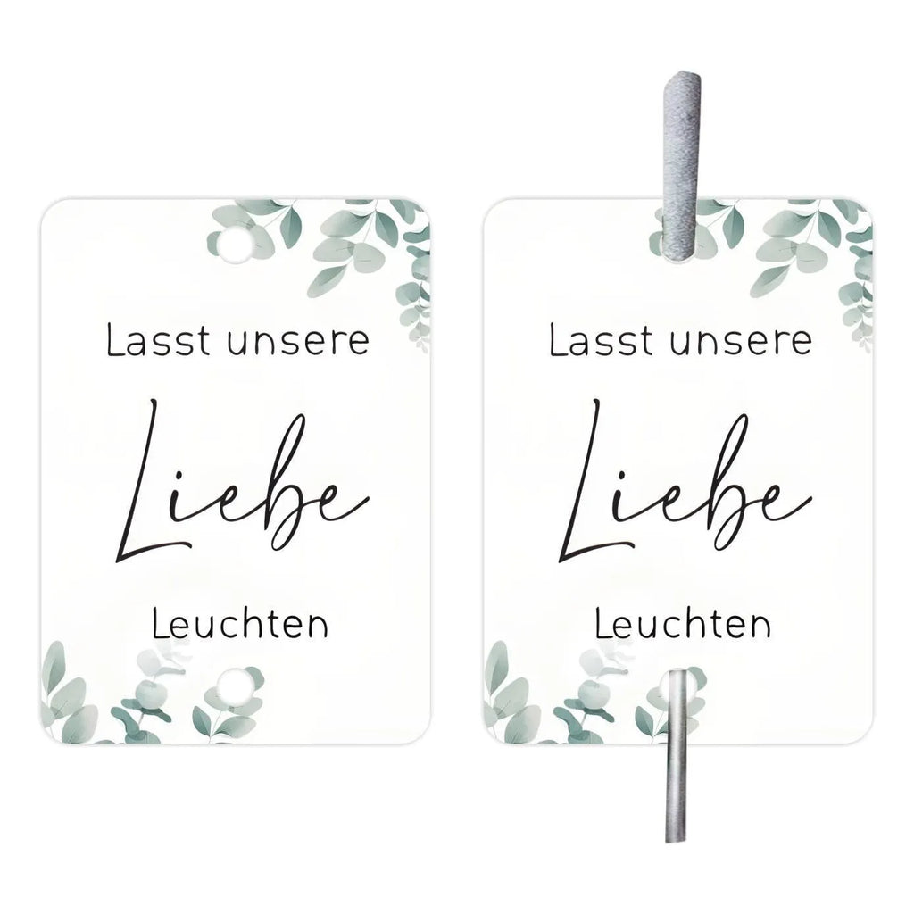 Set of 50 white card decorative labels with fireworks design for celebration events