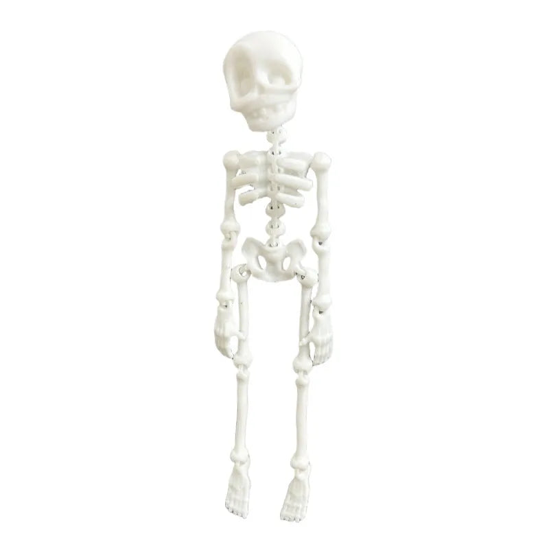 3D printed Halloween skull refrigerator magnet in modern art style