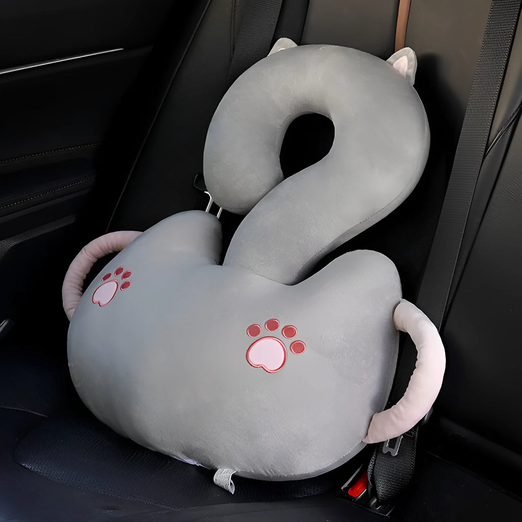 Square 65x65cm cartoon animal hug cushion pillow with soft PP cotton filler, shown in capybara design.