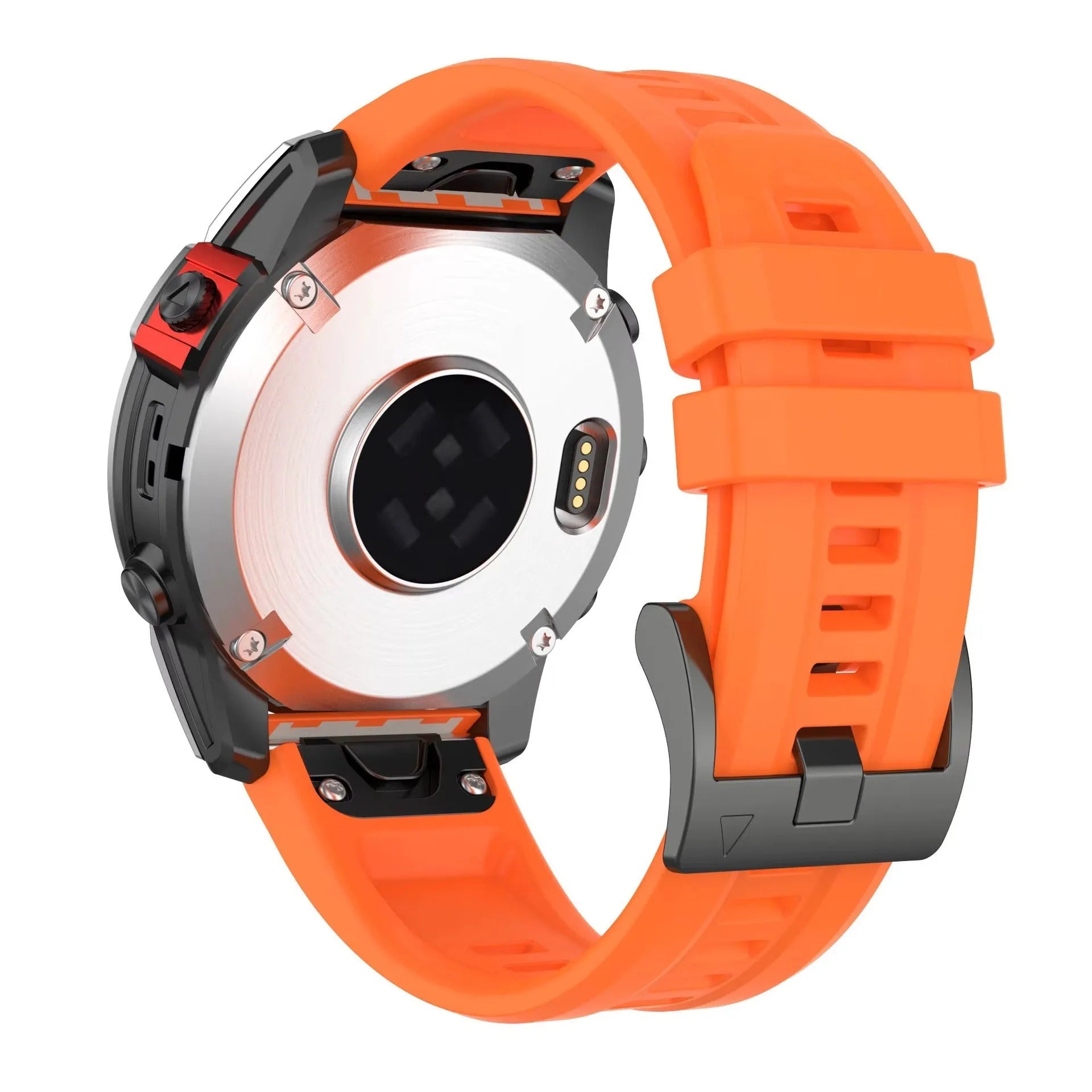 Garmin Fenix 7 compatible silicone quick release sports watch strap in multiple colour options