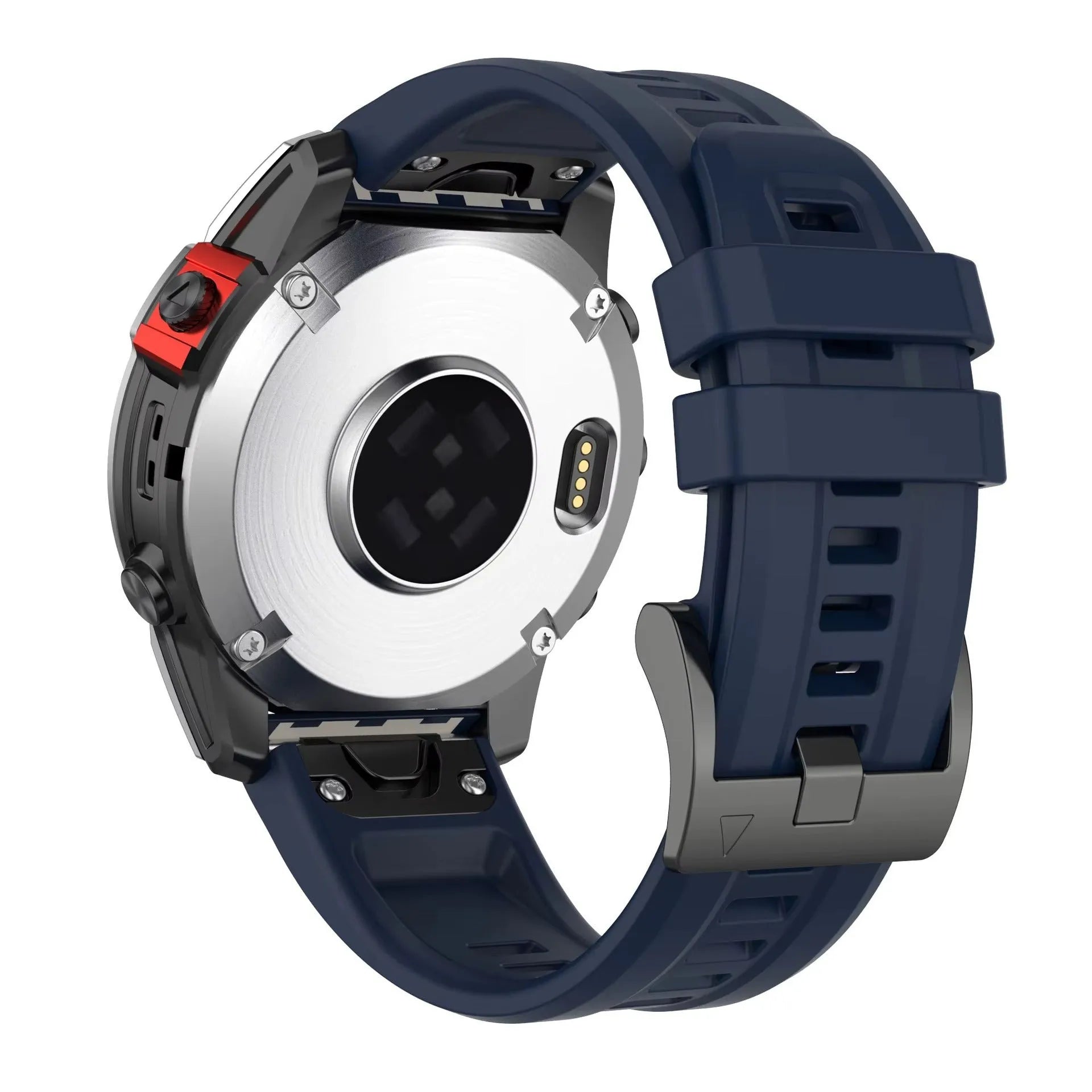 Garmin Fenix 7 compatible silicone quick release sports watch strap in multiple colour options